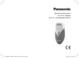 Panasonic ESWS14 Instrukcja obsługi