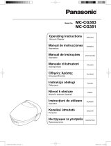 Panasonic MCCG383 Instrukcja obsługi