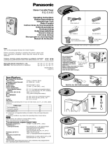 Panasonic RQSX43 Instrukcja obsługi