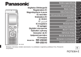 Panasonic RRUS510 Instrukcja obsługi