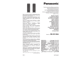 Panasonic SBHS100A Instrukcja obsługi