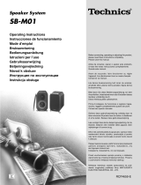 Technics SB-M01 Instrukcja obsługi