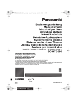 Panasonic SCHTB500EG Instrukcja obsługi