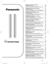 Panasonic TYSP65PV600 Instrukcja obsługi