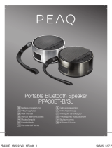 PEAQ PPA30BT - Portable Bluetooth Speaker Instrukcja obsługi