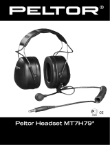 Peltor MT7H79P3E Instrukcja obsługi