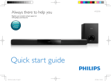 Philips HTL2150/12 Skrócona instrukcja obsługi