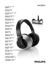 Philips Wireless HiFi Headphone Instrukcja obsługi