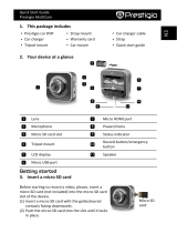 Prestigio Multicam Series User Multicam 575w Instrukcja obsługi