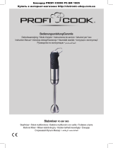 Profi Cook PC-SM 1005 Instrukcja obsługi