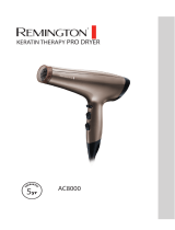 Remington AC8000 Instrukcja obsługi
