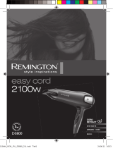 Remington Easy cord D5800 Instrukcja obsługi