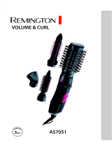 Remington Volume and Curl AS7051 Instrukcja obsługi