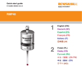 Renishaw RMP40 Skrócona instrukcja obsługi