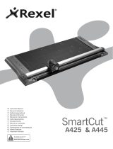 Rexel SmartCut A425 Instrukcja obsługi