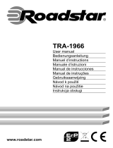 Roadstar TRA-1966/LB Instrukcja obsługi