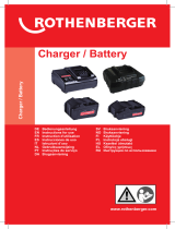 Rothenberger Battery charger RO BC14/36 Instrukcja obsługi