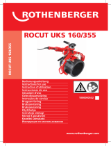 Rothenberger ROCUT UKS 160 - 355 Instrukcja obsługi