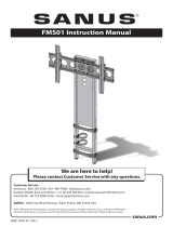 Sanus FMS01 Instrukcja instalacji