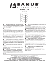 Sanus NFAV230 Instrukcja obsługi