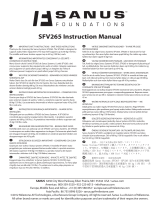 Sanus SFV265 Instrukcja instalacji