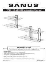 Sanus VF2012 Instrukcja instalacji