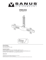 Sanus Systems VMA202 Instrukcja obsługi