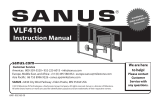 Sanus VLF410 Instrukcja instalacji