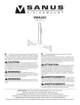 Sanus New VisionMount VMA201 Instrukcja obsługi