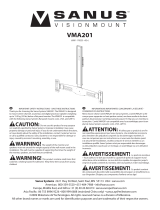 Sanus Systems VMA201 Instrukcja obsługi