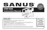 Sanus VMF408 Instrukcja obsługi