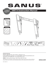 Sanus VMT14 Instrukcja instalacji