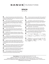 Sanus SFA29 Instrukcja obsługi