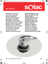 Solac ME7710 Instrukcja obsługi