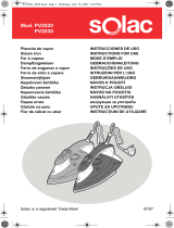 Solac PV2030 Instrukcja obsługi