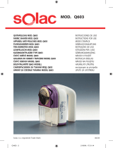 Solac Q603 Instrukcja obsługi