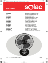 Solac VT8860 Instrukcja obsługi