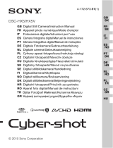 Sony Cyber Shot DSC-HX5V Instrukcja obsługi