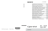 Sony Série DSCRX100M3.CEH Instrukcja obsługi