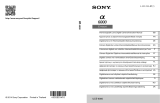 Sony A6000 + 16-50mm + Etui + SD 8Go Instrukcja obsługi