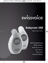 SwissVoice Babycom 268 Instrukcja obsługi