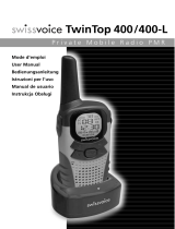 SwissVoice Twintop 400 Instrukcja obsługi