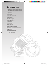 Taurus F40 Turbocyclone 2000 Instrukcja obsługi