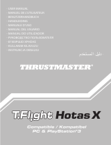 Thrustmaster T.FLIGHT HOTAS X Instrukcja obsługi