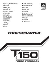 Thrustmaster t150 Instrukcja obsługi