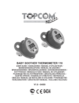 Topcom BABY SOOTHER THERMOMETER 110 Instrukcja obsługi