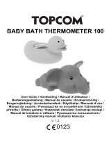 Topcom Baby Bath Thermometer 100 Elephant Instrukcja obsługi