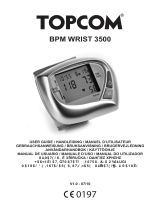 Topcom BPM Wrist 3500 Instrukcja obsługi