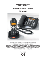 Topcom Butler 901 Combo Instrukcja obsługi