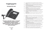 Topcom Deskmaster 400 - TE 6600 Instrukcja obsługi